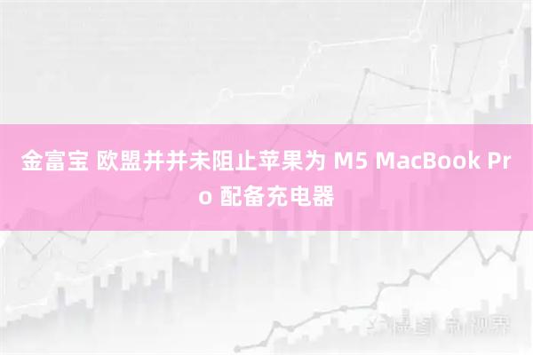 金富宝 欧盟并并未阻止苹果为 M5 MacBook Pro 配备充电器