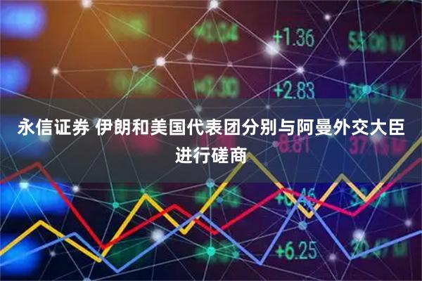永信证券 伊朗和美国代表团分别与阿曼外交大臣进行磋商